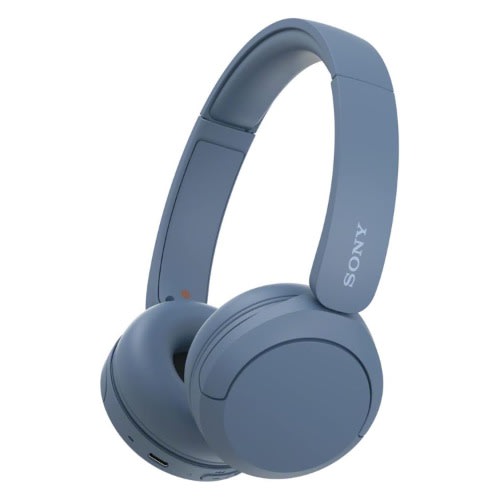 Wh-ch520 Wireless Headphones With Microphone - Blue