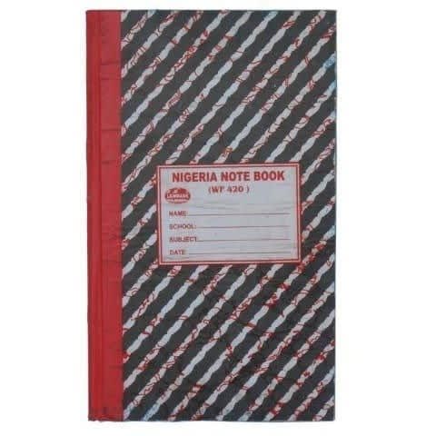 Hard Cover Note Book Long X2