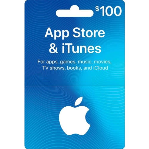 iTunes $100 USD Gift Card
