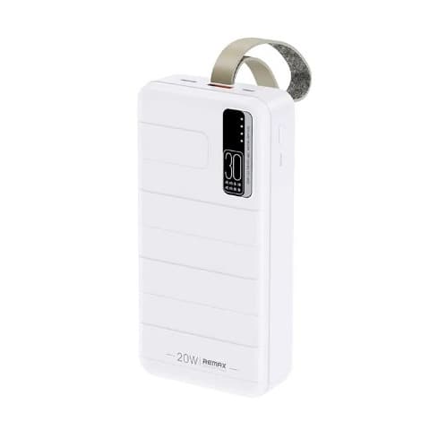 Fast Charging Power Bank - Rpp-506 30000mAh - White