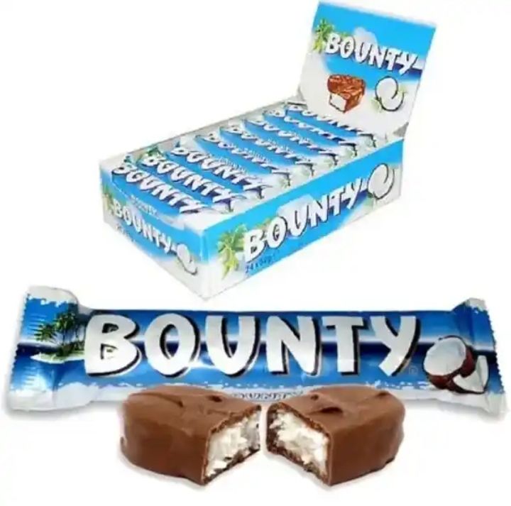 Coconut Chocolate Candy Bars - 57g X 24 Bars(1 Pack)