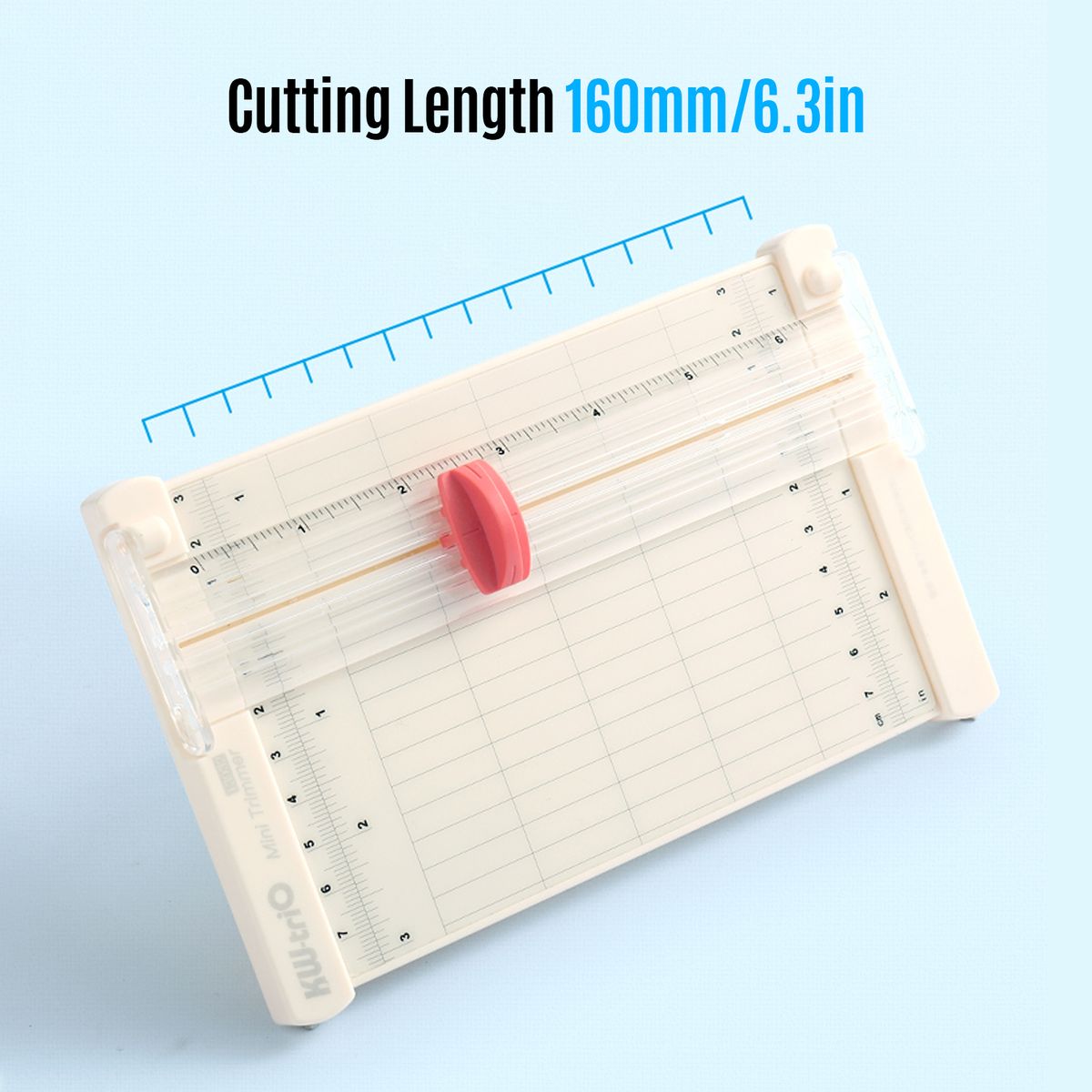 Mini Portable Paper Cutter Craft Paper Trimmer 6.3
