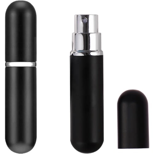 Refillable Perfume Bottle - 5ml - Black