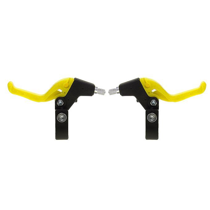 Children Kids Universal Lightweight Twin Bicycle Bike Brake Yellow