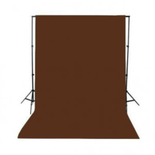 Brown Photography Solid Fabric Backdrop - 10Ft X 10Ft