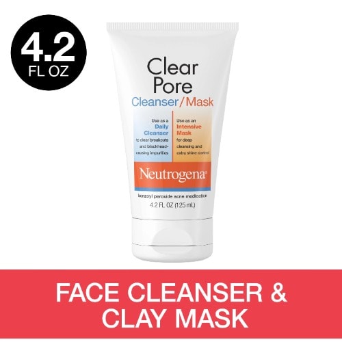 Clear Pore 2-in-1 Facial Cleanser & Clay Mask - 125ml