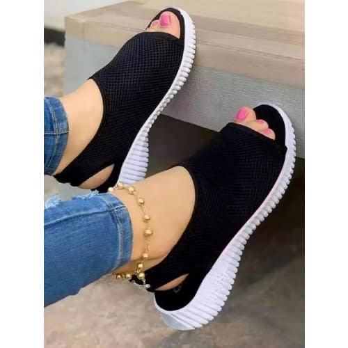 Socks Sandals -Black