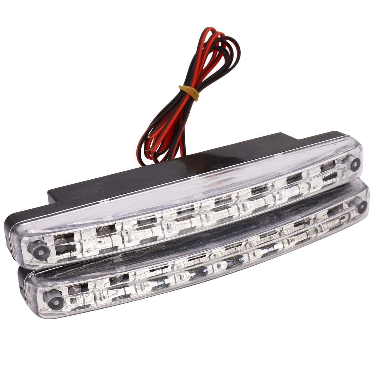 Newest 2pcs High Quality Super White 8 LED Daytime Running
