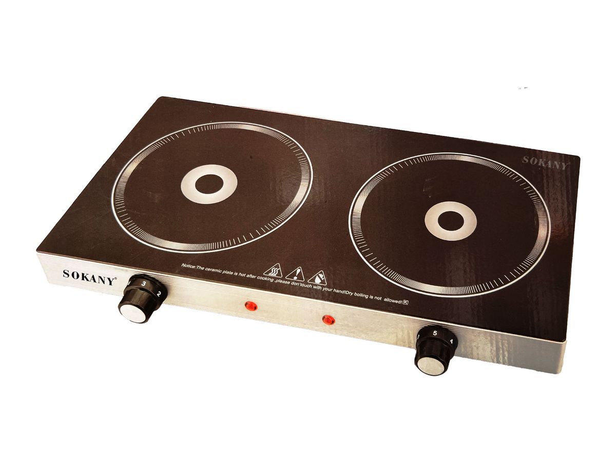 Double Radiant-Cooker Electric Stove