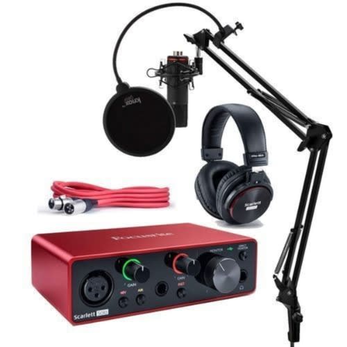 Scarlett 2i2 Studio 3rd Gen Usb Audio Interface Bundle