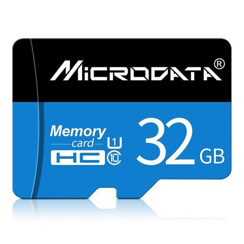 MICRODATA 32GB U1 Blue And Black TF(Micro SD) Memory Card