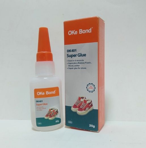 2pcs Of OKe Bond OK401 Super Glue 20g