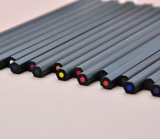 Colored Pencils Wood Color Lead
