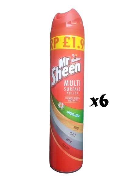 Multi Surface Polish 250ml- 6Pcs