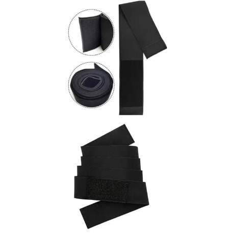 Tummy wrap Belt - Black