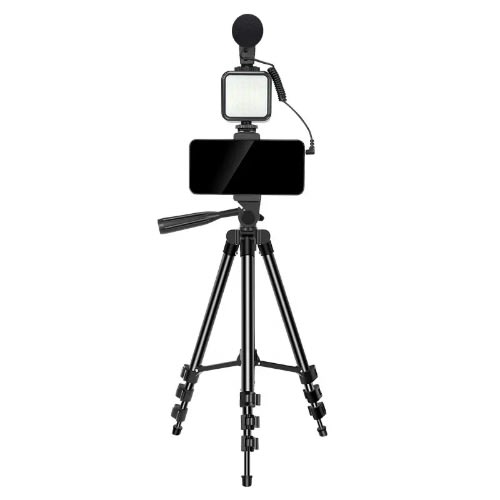 Vlogging Video Making Kit - 50'' Tripod With Remote Control - 05lm