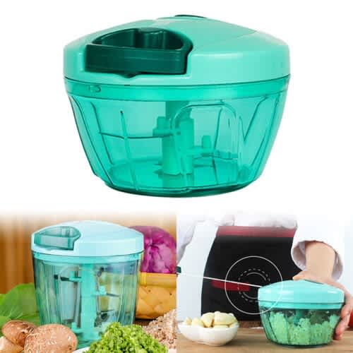 Suvi Manual Soft Vegetable Chopper And Mincer/Processor/Grinder