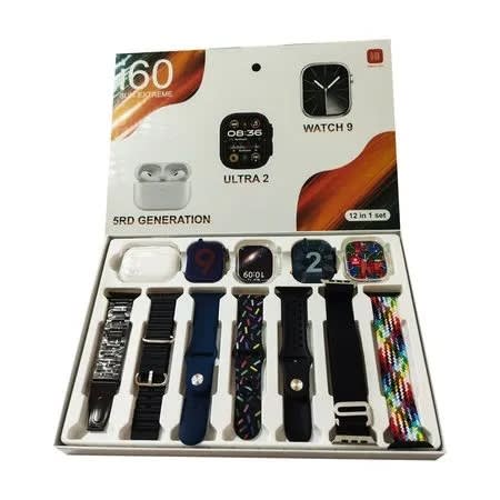Smart And High Quality i60 Suit Extreme 12 Items In 1 Box Including Headphone