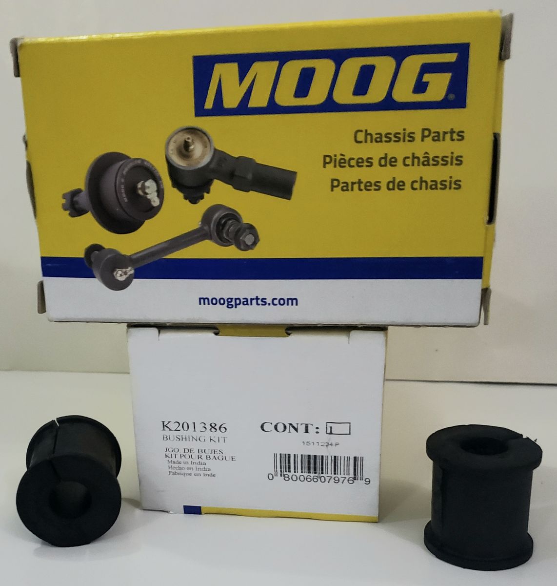 MOOG K201386 STABILIZER BAR BUSHING - 2pcs