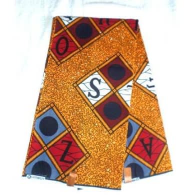 Patterned Ankara Material- 6 Yards