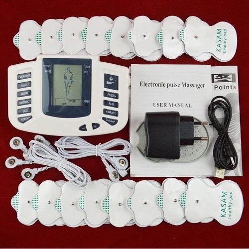 Digital Electronic Massager Physiotherapy Body Acupuncture Therapy With 16PCS Pad