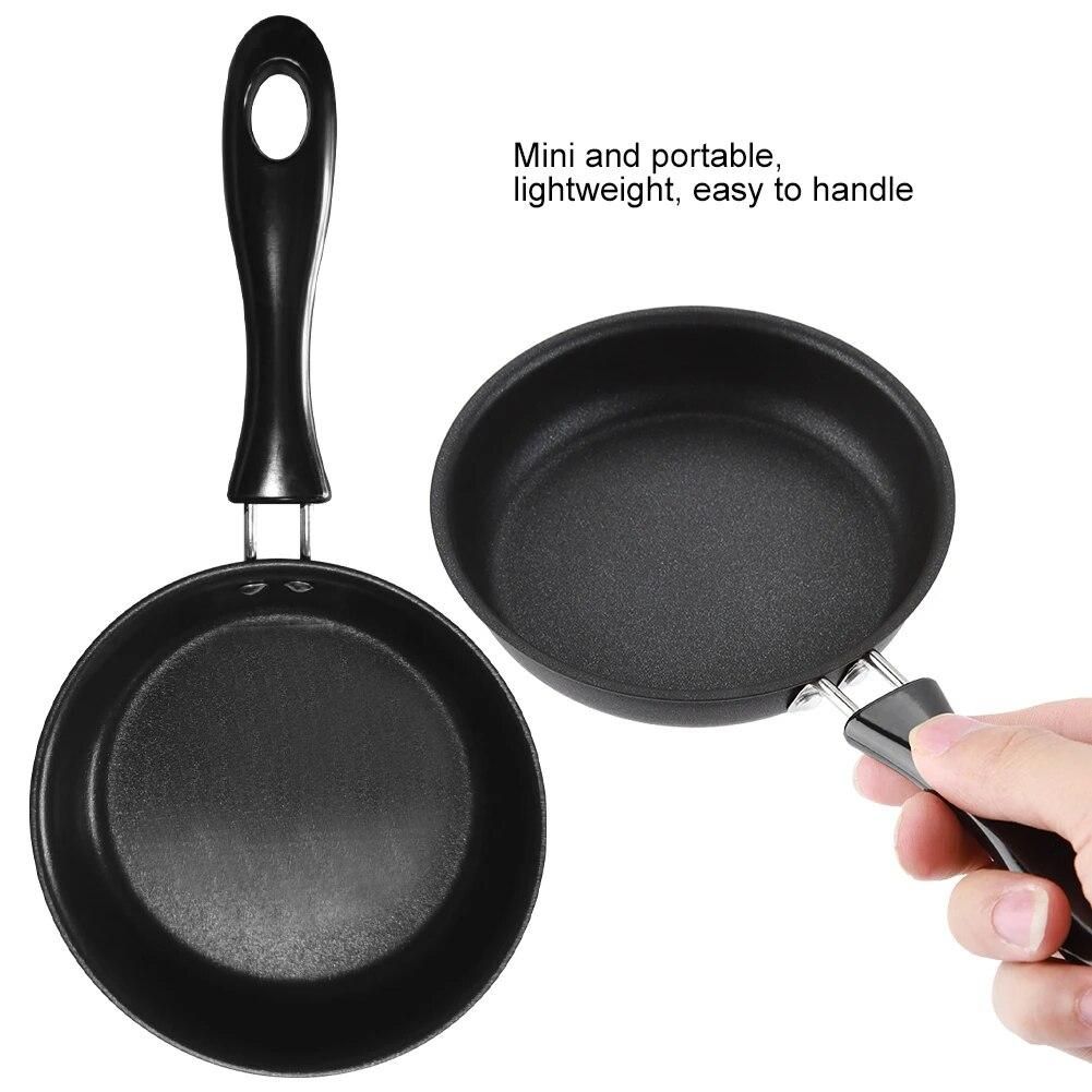 Portable Nonstick Mini Frying Pan Poached Egg Household Small Kitchen Cooker Mini Frying Pan For Home Breakfast Tools