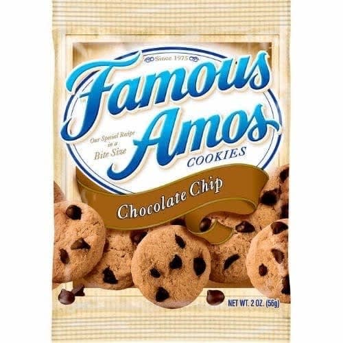 Famous Amos Cookies  - 42 Pieces - 56grams