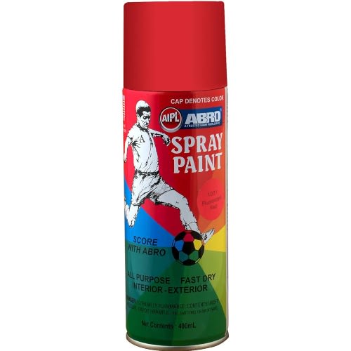 Canned Aerosol Spray Paint - Red