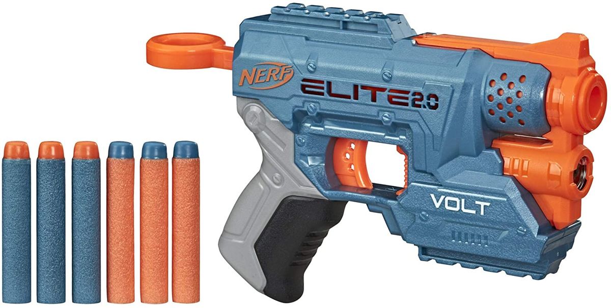 NERF Elite 2.0 Volt SD-1 Blaster - 6 Official Darts