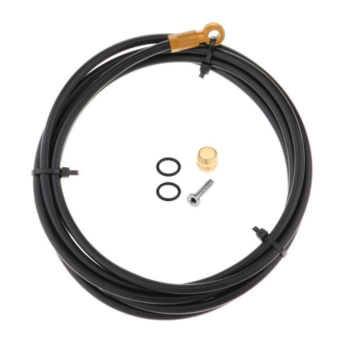 2m Bicycle Hydraulic Hose Replacement Housing BH90 Hose Olive Golden