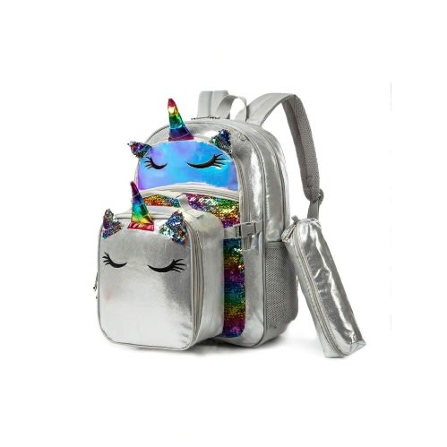 Girls Seqin Designed Backpack - 3 in 1 - 16"