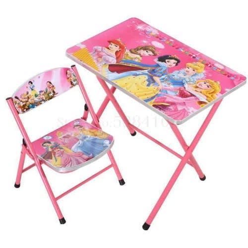 Kids Cartoon Character Study/activity Table And Chair