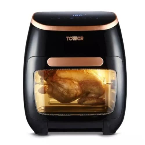 5-in-1 Digital Air Fryer Oven With Rapid Air Circulation & Rotisserie -11L - 2000W