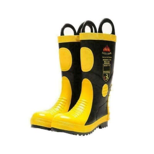 Unisex Full Fire Fighting Safety Boots