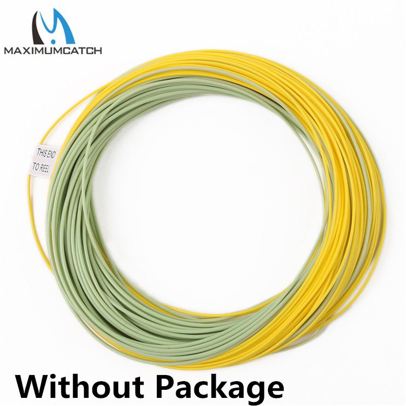 100 FT Smooth Casting Fly Fishing Line 2wt-9wt Weight Forward Floating Fly Line With
