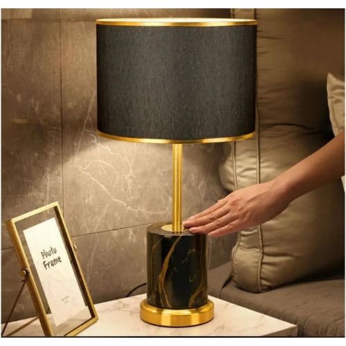 Gold Bedside Table Lamp
