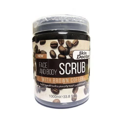 Brown Coffee Face & Body Scrub - 1000ml