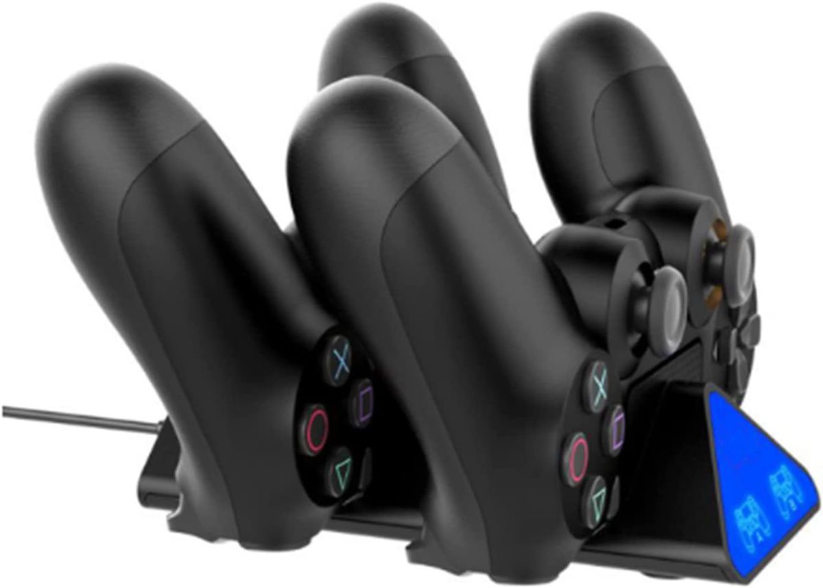 PS4 Controller Charger Fast Charging Station Dock Mount