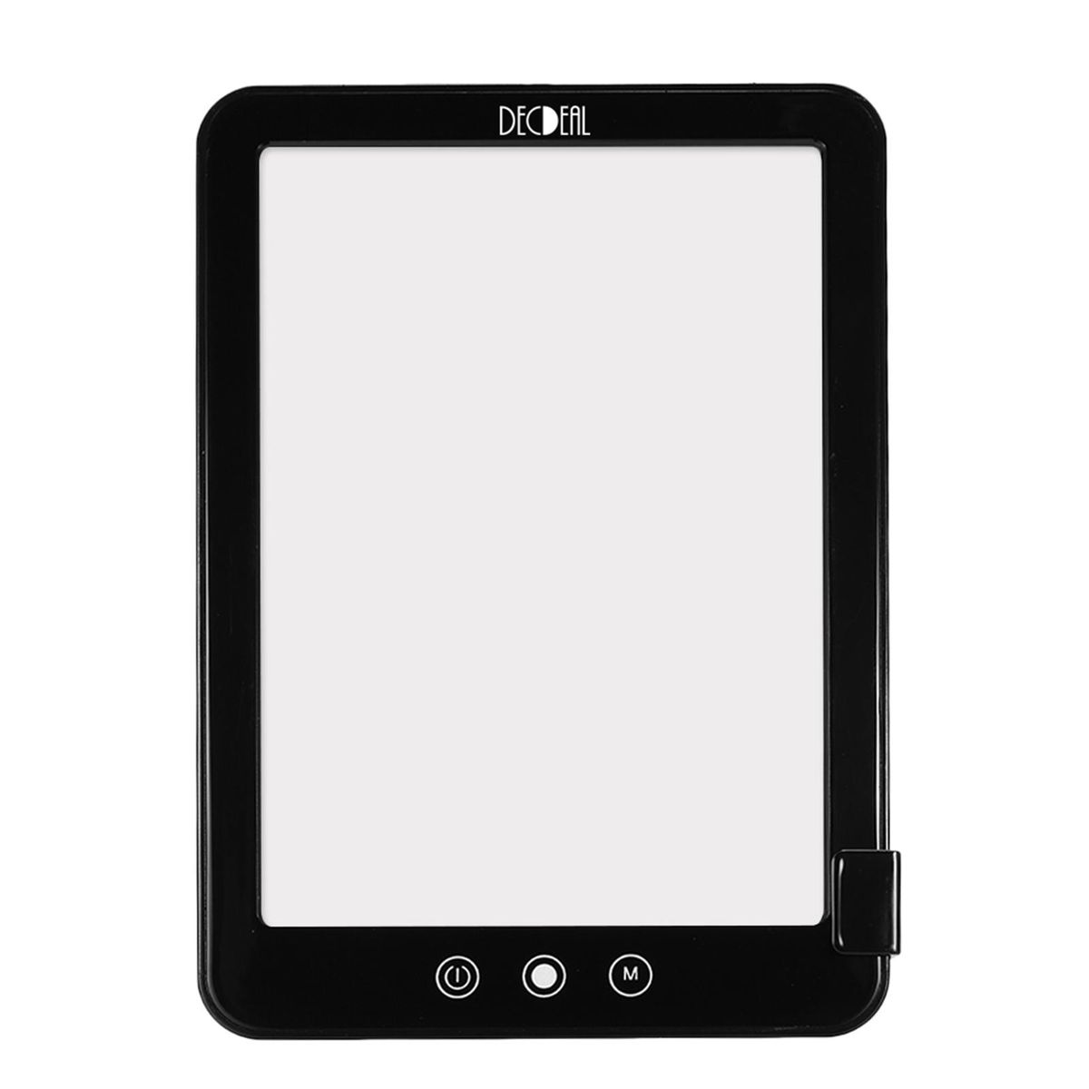 DECDEAL DC 12V Therapy Lamp Touching Control Stepless Dimming 3 Light Colors Adjustable for Living Room Bedroom Study Room