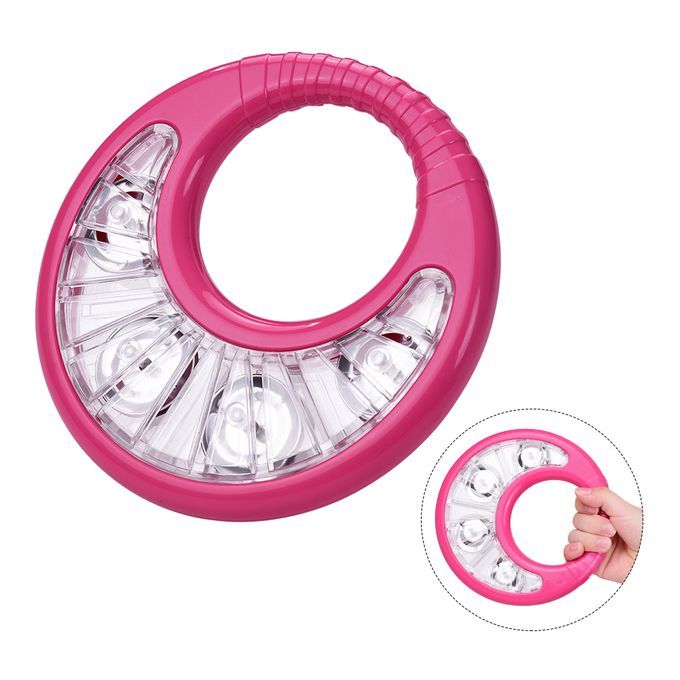 Plastic Mini Handbells Hand Tambourine Bells Handheld Toy