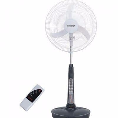 18" Rechargeable Fan With Remote & USB Port
