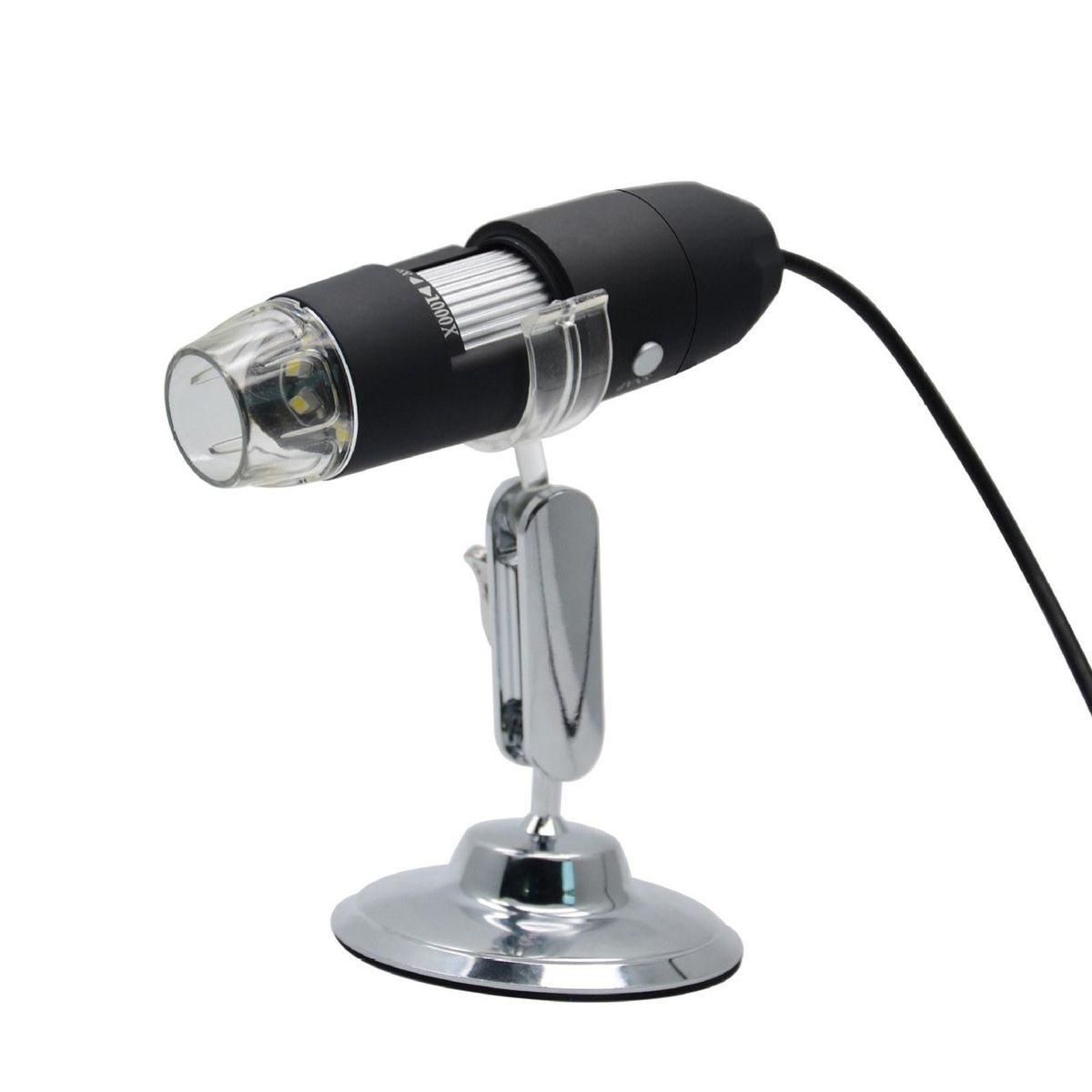 3 in 1 Electronic Microscope 1080P HD Microscope Digital Magnifier for Industrial Testing Circuit Board Detection Knitwear Testing