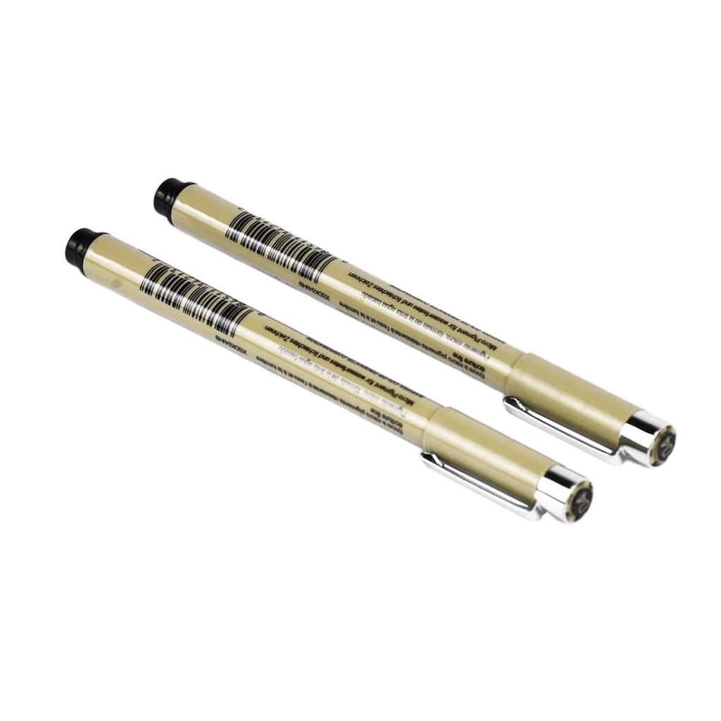 2xWaterproof Fine Liner Pen, Fine Line Pen,