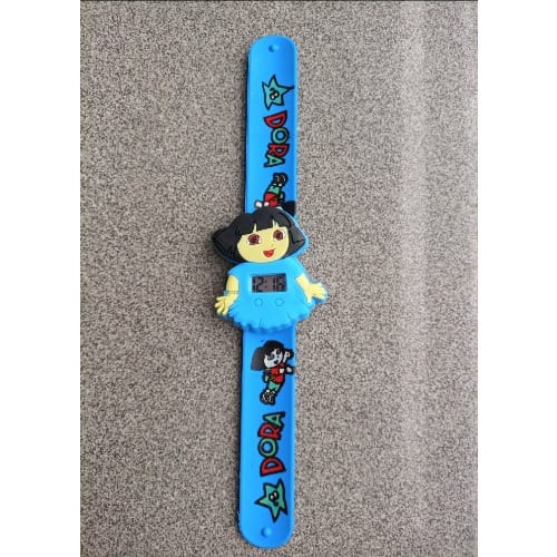 Dora The Explorer Digital Wrist Watch For Girls - Blue