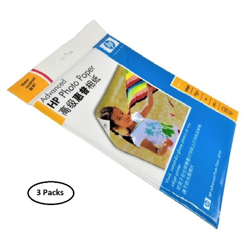 Hp Glossy Photo Paper - 20 Sheets X 3packs
