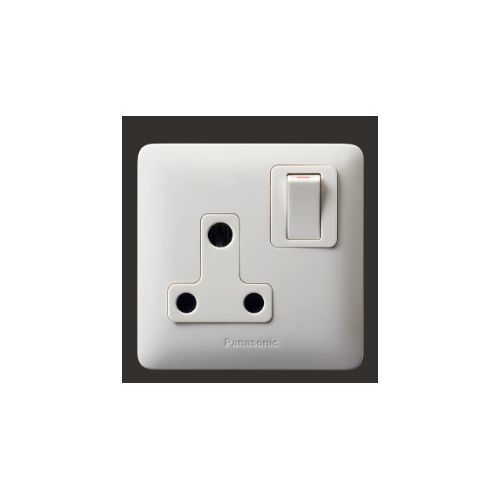 1-Gang 15A Round-pin Socket-WDBA1311