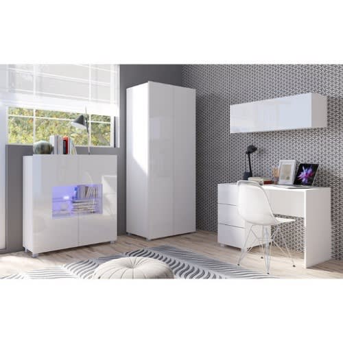 Sadia-4 Piece Bedroom Set White