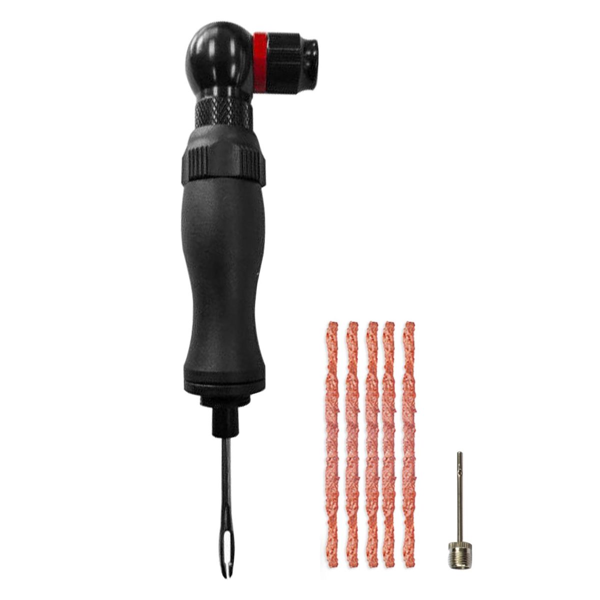 Multifunctional CO2 Inflator Adapter with Bicycle Repair Tool Compatible with Presta and Schrader Valve