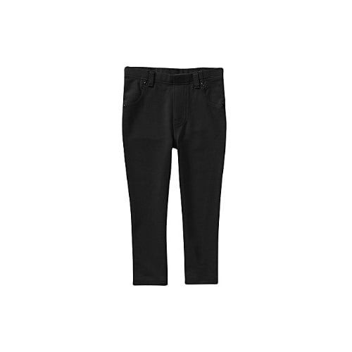 Toddler Girl Mix N Match Jegging Pants- Black
