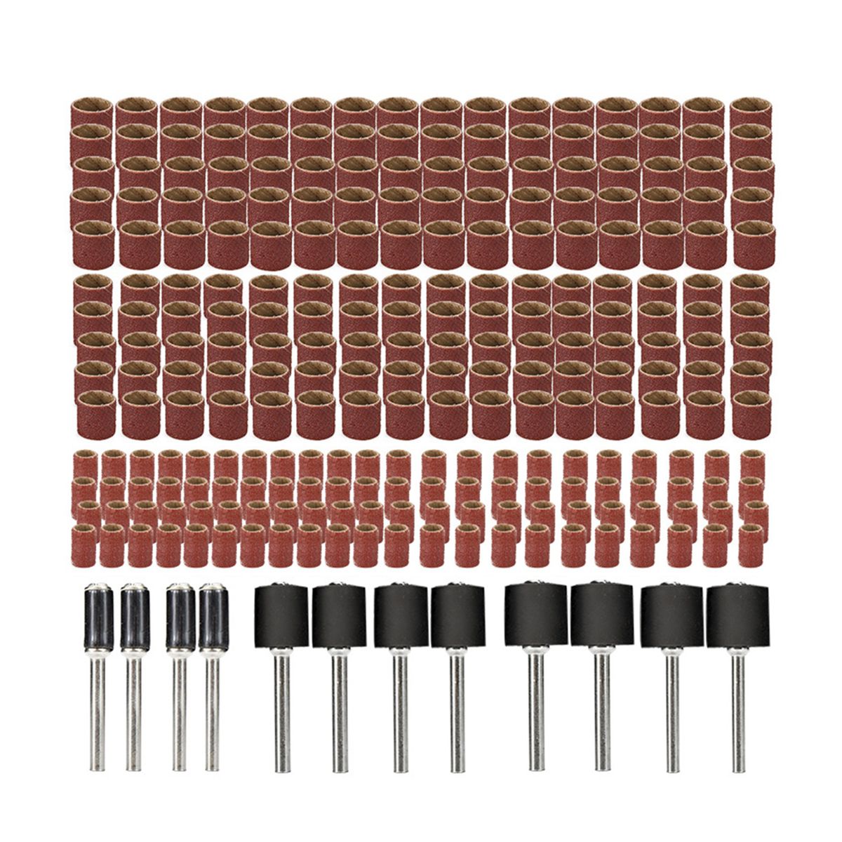 252 Pieces Drum Sander Set Sanding Drum Kit With Free Box